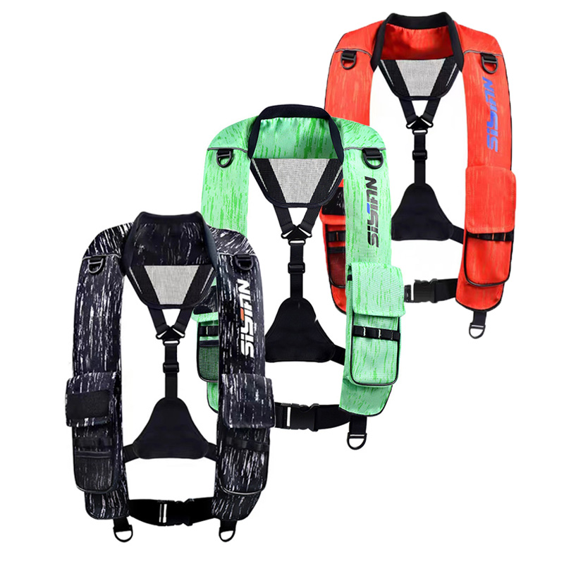 Life Jacket Buoyancy - New Adult Inflatable Luya Fishing Life