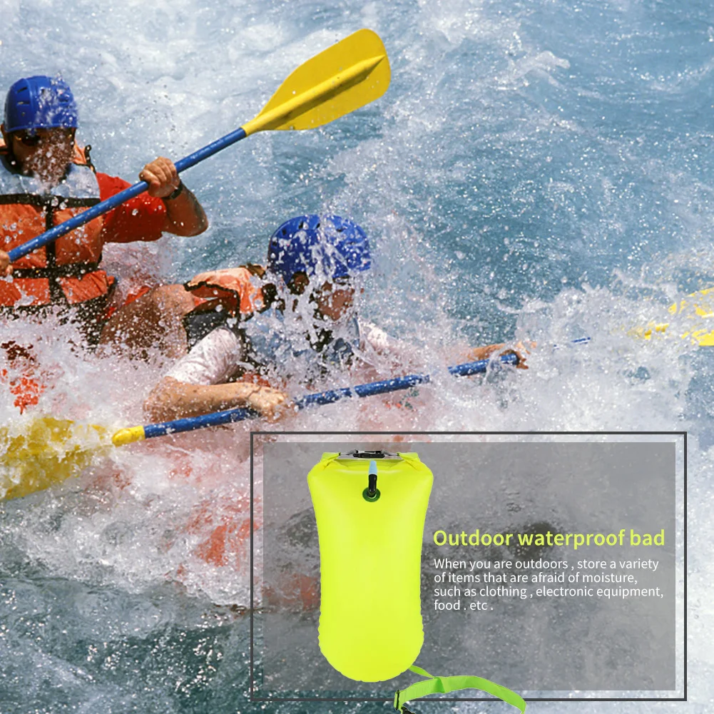 1 PC Dry Bag Inflatable Open S - Swim Buoy Open Water 评论和价格