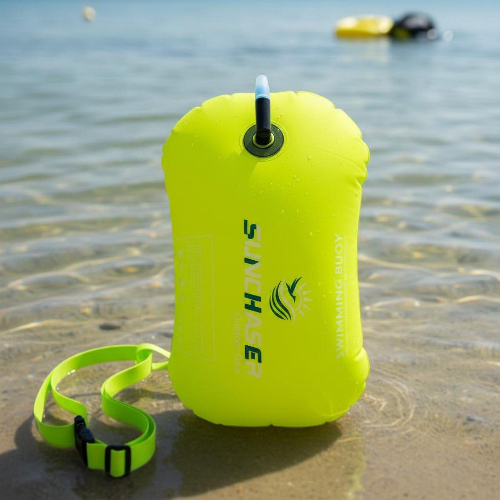 Swimming Float Inflatable Buoy - Swim Buoy Open Water 评论和价格