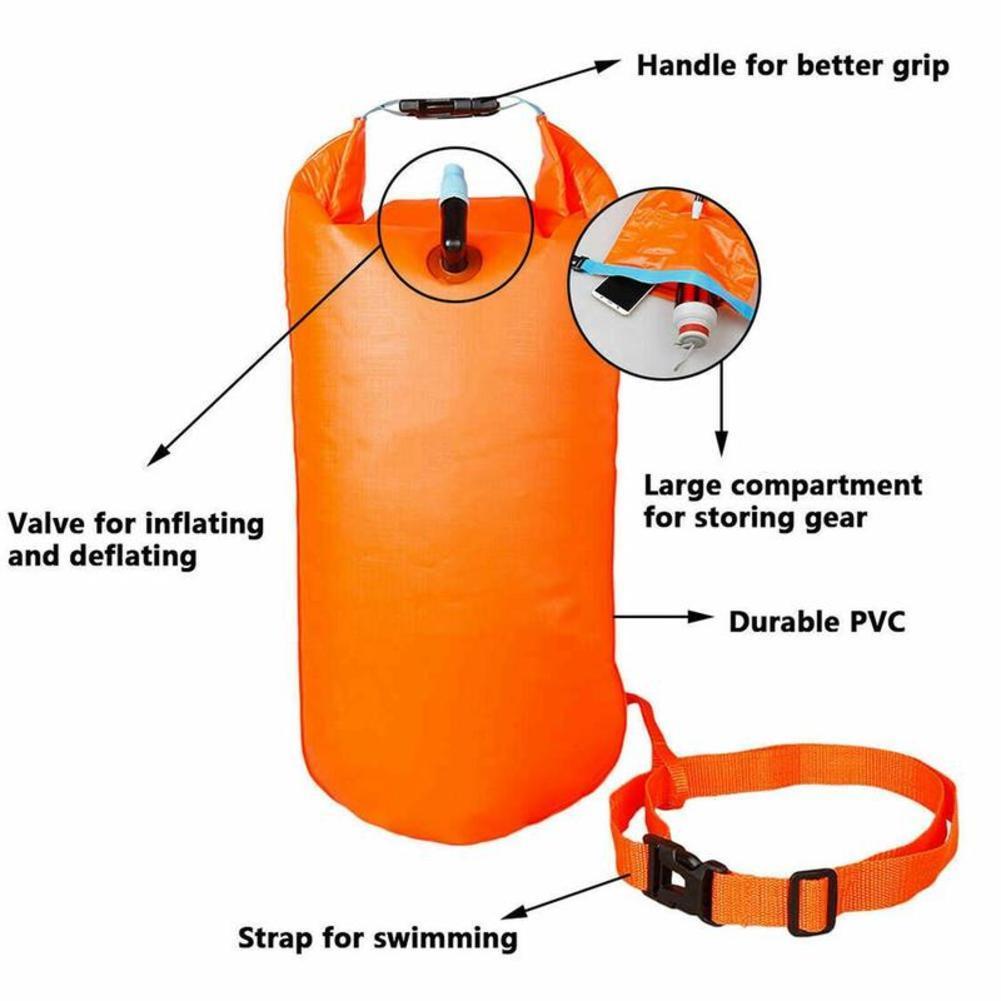 Inflatable Open Swimming Buoy  - Swim Buoy Open Water 评论和价格