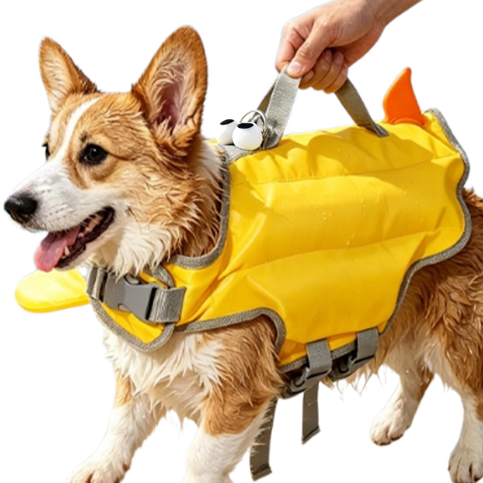 Adjustable Dog Life Jacket Hig - Life Jacket Buoyancy 评论和价格