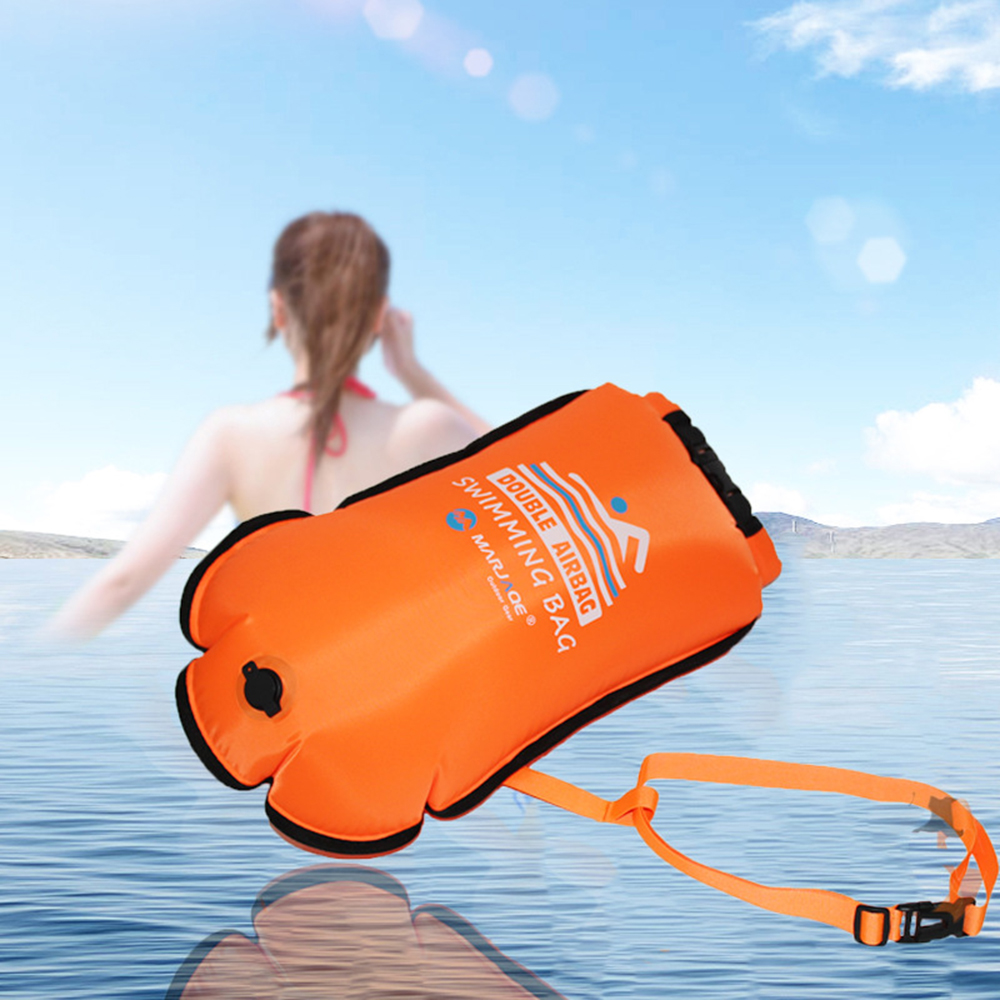 Inflatable Open PVC Swimming B - Swim Buoy Open Water 评论和价格