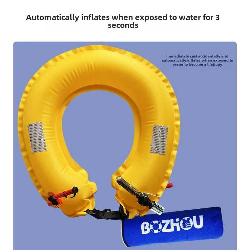 Automatic Inflatable Fishing L - Life Jacket Buoyancy 评论和价格